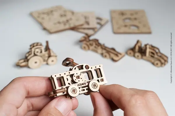 Puzzle 3D - U-Fidget Vehicole | Ugears