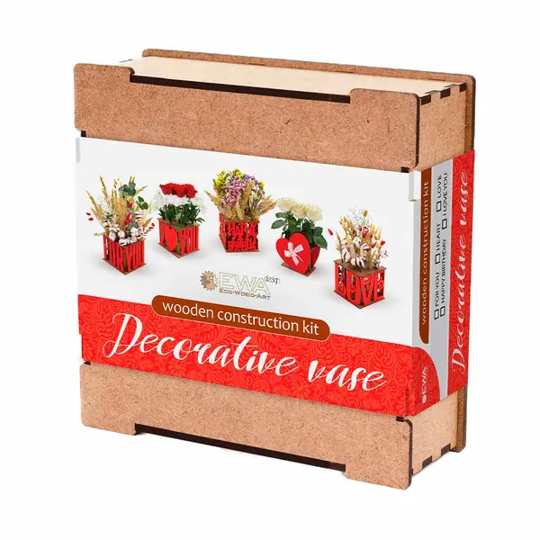 Puzzle 3D - Vaza decorativa - Love | EWA