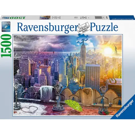 PUZZLE 4 ANOTIMPURI NEW YORK, 1500 PIESE