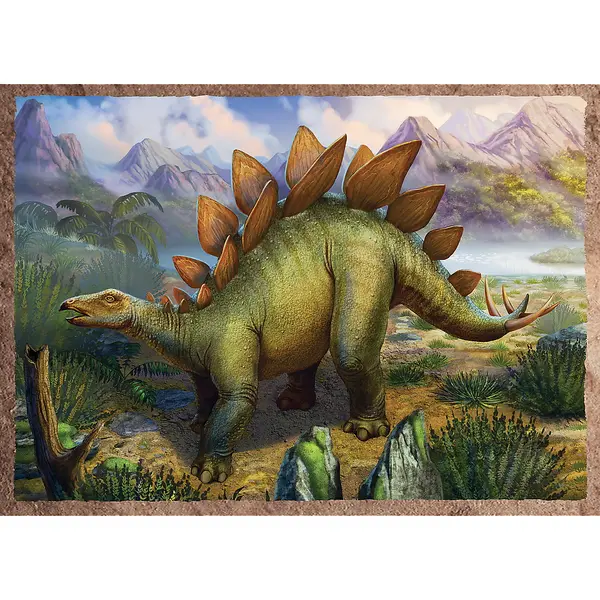 Puzzle 4 in 1 - Dinozaurii interesanti | Trefl