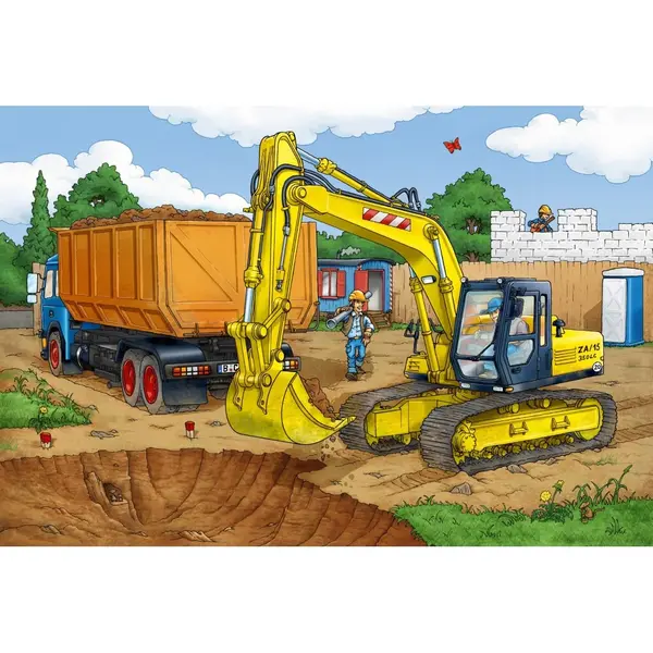 Puzzle 40 piese - Digger | Schmidt
