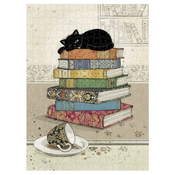 Puzzle 500 piese - Bug Art - Chaton Livres | Kiub