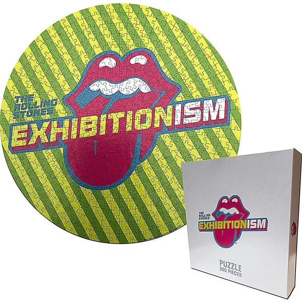 Puzzle 500 piese - The Rolling Stones - Exhibitionism Round | Rockoff