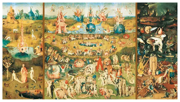 Puzzle 9000 piese -The Garden of Earthly Delights | Educa