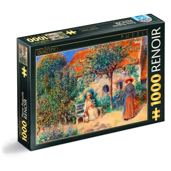 Puzzle Adulti 1000 Piese, Pierre-Auguste Renoir -Bretania, D-toys