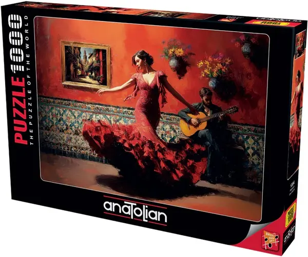 Puzzle Anatolian din 1000 piese - Flamenco