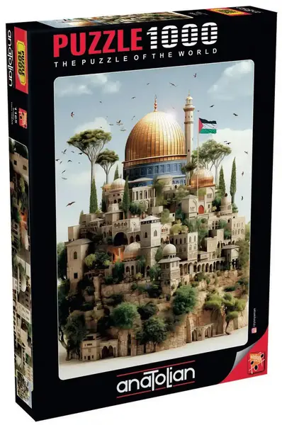 Puzzle Anatolian din 1000 piese - Ierusalim