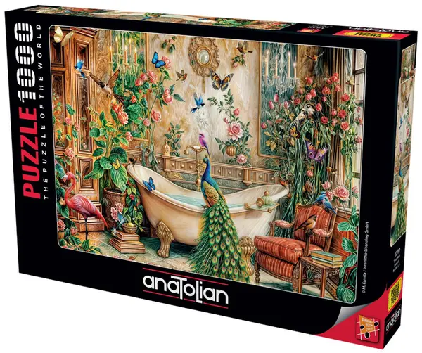 Puzzle Anatolian din 1000 piese - Păun