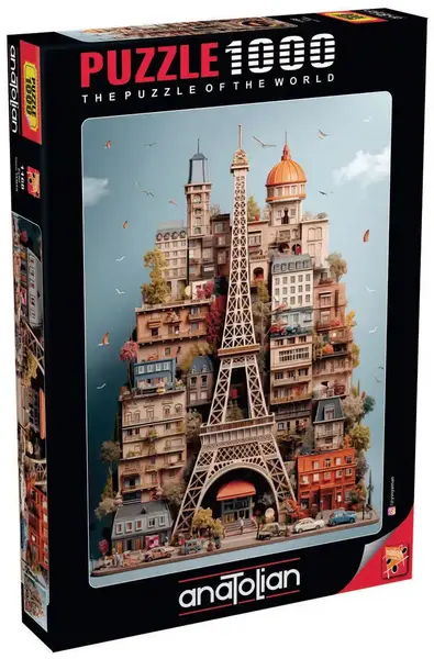 Puzzle Anatolian din 1000 piese - Turnul Eiffel