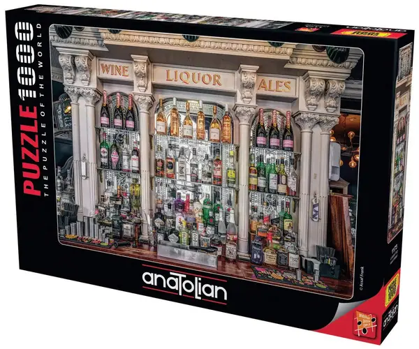 Puzzle Anatolian din 1000 piese - Un pub din Londra