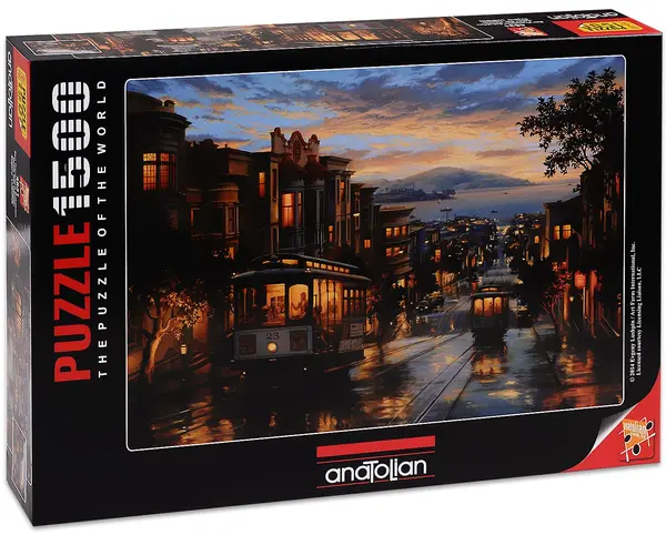 Puzzle Anatolian din 1500 de piese - Tramvai spre cer, Evgeny Lushpin