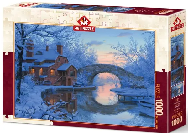 Puzzle Art Puzzle din 1000 de piese - Scene de iarnă