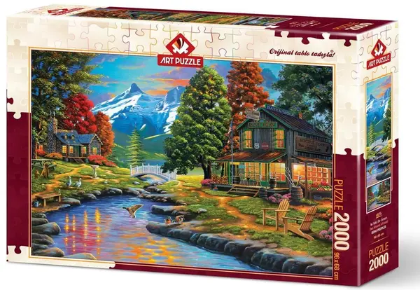 Puzzle Art Puzzle din 2000 de piese - Cele doua tarmuri