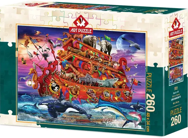 Puzzle Art Puzzle din 260 de piese - Noah's Ark
