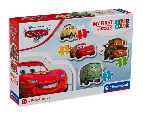 Puzzle bebe Clementoni 4 în 1 - Masini 3