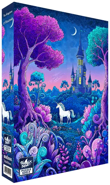 Puzzle Black Sea de 500 piese - Regatul umbrelor