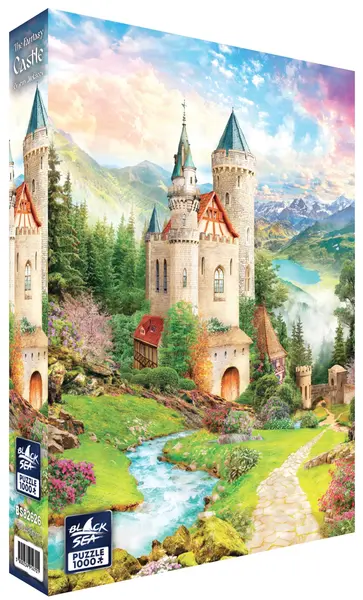 Puzzle Black Sea din 1000 de piese - Castelul fanteziei, Eugene Alexeev