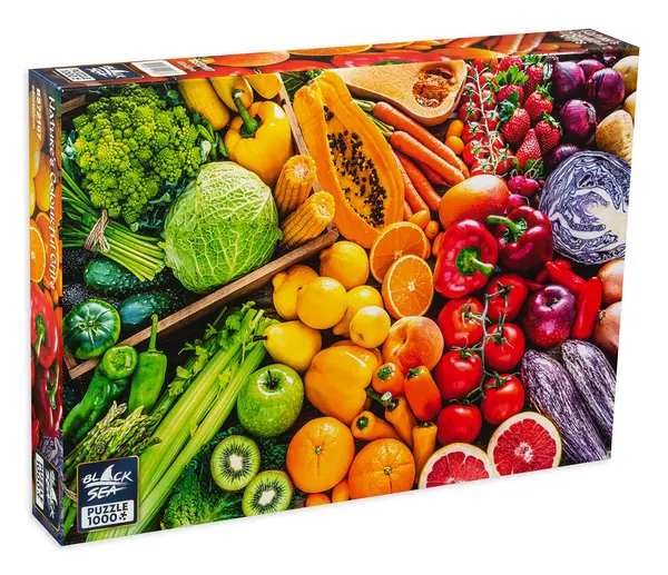 Puzzle Black Sea din 1000 de piese - Darurile colorate ale naturii
