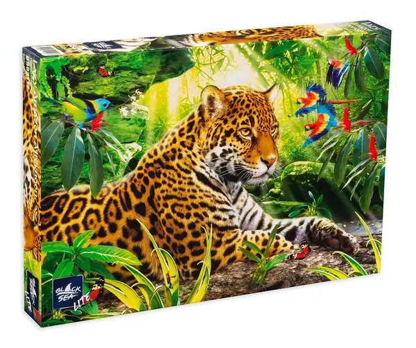 Puzzle Black Sea din 1000 de piese - Dupa-amiaza lenesa in Amazon