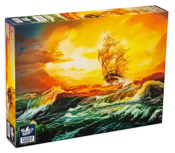 Puzzle Black Sea din 1000 de piese - In ochii furtunii, Valentin Tuzsuzov