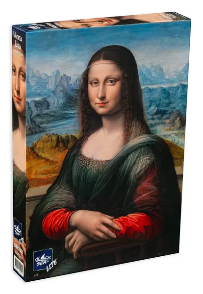 Puzzle Black Sea din 1000 de piese - Mona Lisa, Leonardo da Vinci