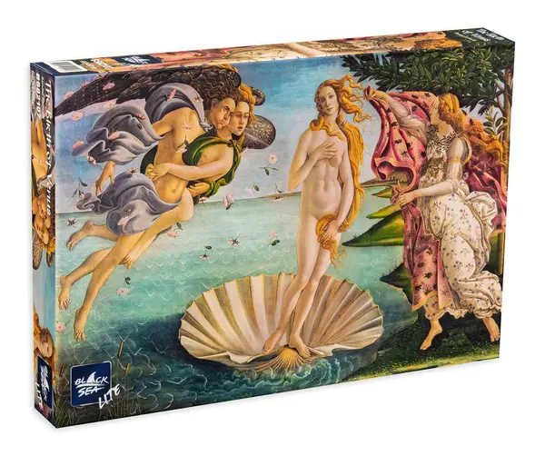 Puzzle Black Sea din 1000 de piese - Nasterea lui Venus, Sandro Botticell