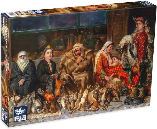 Puzzle Black Sea din 1000 de piese - Piata din Plovdiv