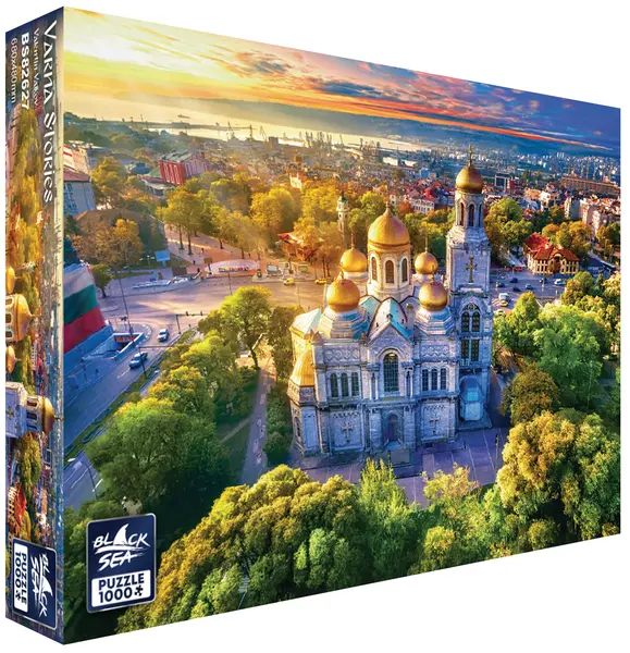 Puzzle Black Sea din 1000 de piese - Varna Etude, Valentin Valkov