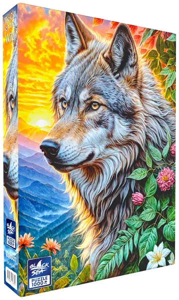 Puzzle Black Sea din 1000 piese - Sălbăticia cheamă