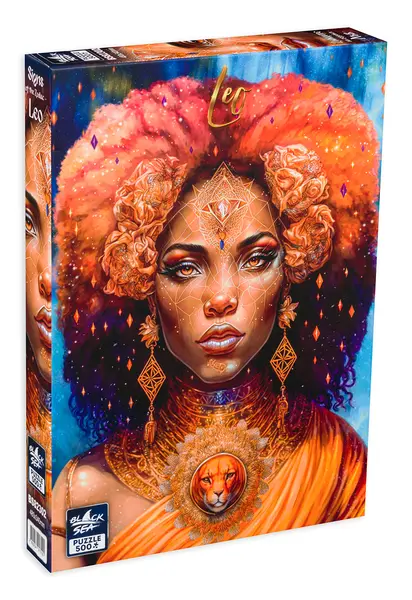 Puzzle Black Sea din 500 de piese - Leu