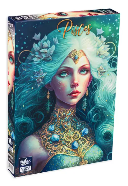 Puzzle Black Sea din 500 de piese - Pești