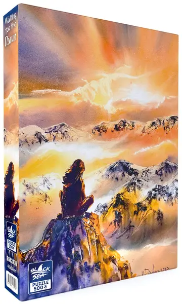 Puzzle Black Sea din 500 piese - Așteptând zorii