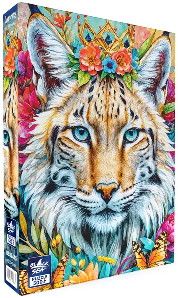 Puzzle Black Sea din 500 piese - Dintre flori: Fig