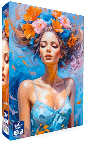 Puzzle Black Sea din 500 piese - Parfum de femeie