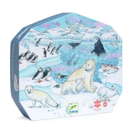 Puzzle Blandete polara, Djeco