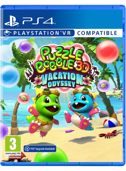 Puzzle Bobble 3d Vacation Odyssey Psvr Compatible PS4|PSVR