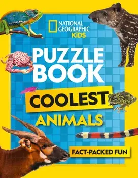 Puzzle Book Coolest Animals. Brain-Tickling Quizzes, Sudokus, Crosswords and Wordsearches, Paperback/National Geographic Kids