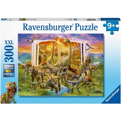 PUZZLE CARTEA DINOZAURILOR, 300 PIESE