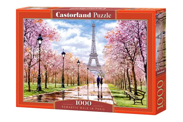 Puzzle Castorland din 1000 de piese - Plimbare romantica in Paris, Richard Macneil