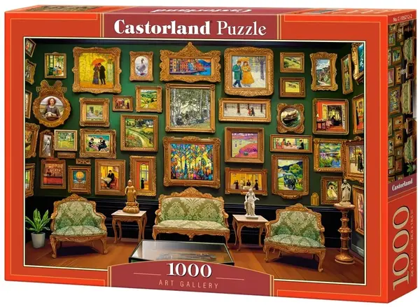Puzzle Castorland din 1000 piese - Galerie de artă