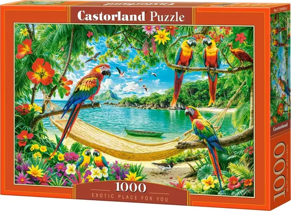 Puzzle Castorland din 1000 piese - Loc exotic pentru tine