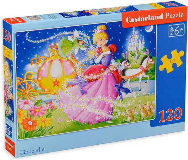 Puzzle Castorland din 120 de piese - Cinderella