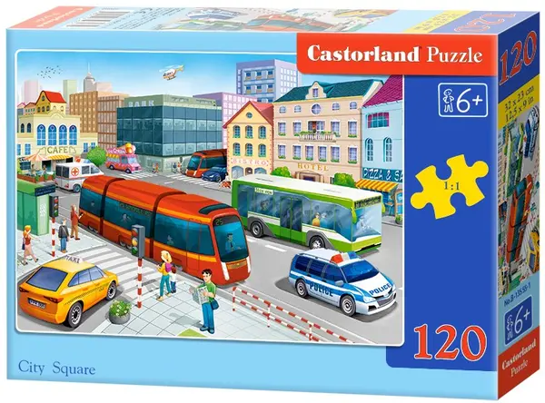 Puzzle Castorland din 120 de piese - Mediu urban