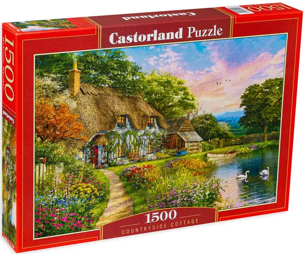 Puzzle Castorland din 1500 de piese - Villa by the River