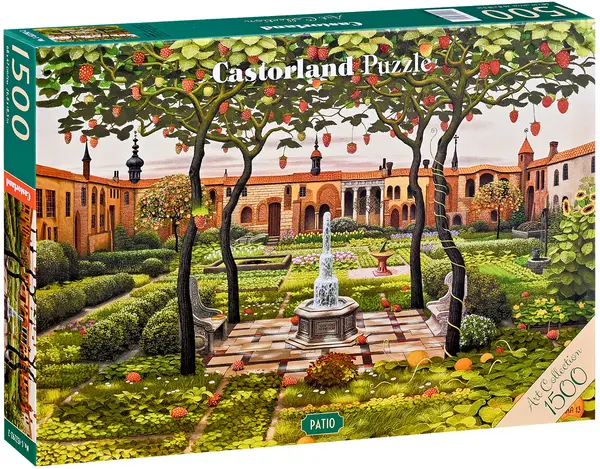 Puzzle Castorland din 1500 piese- Curte