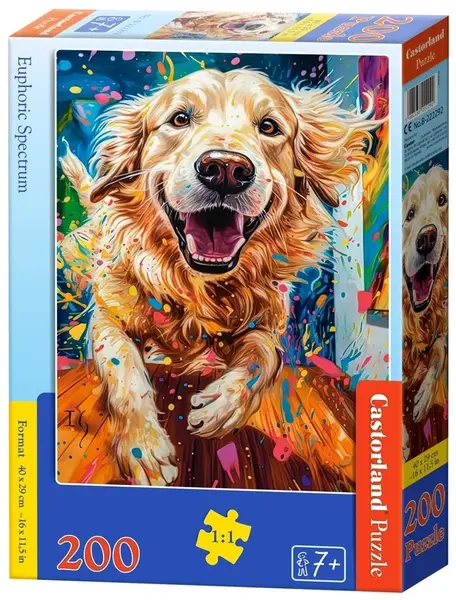 Puzzle Castorland din 200 piese - Spectrul euforiei