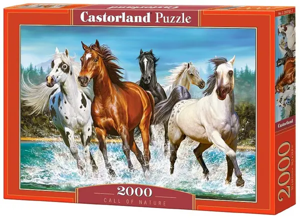 Puzzle Castorland din 2000 de piese - Chemarea naturii