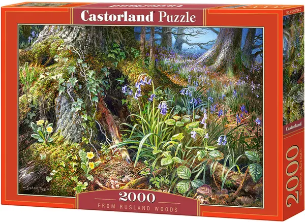 Puzzle Castorland din 2000 de piese - Din padurile Rusland, Graham Twyford