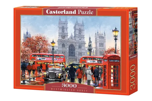 Puzzle Castorland din 3000 de piese - Abatia Westminster