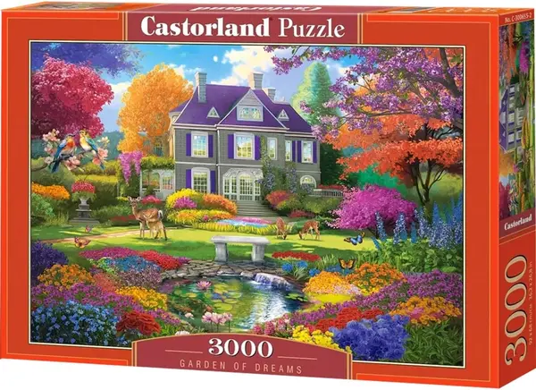 Puzzle Castorland din 3000 de piese - Garden of Dreams